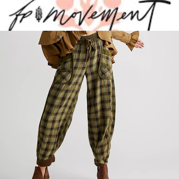 Free People Pants - New 💕 free people in control washed barrel pants 💕